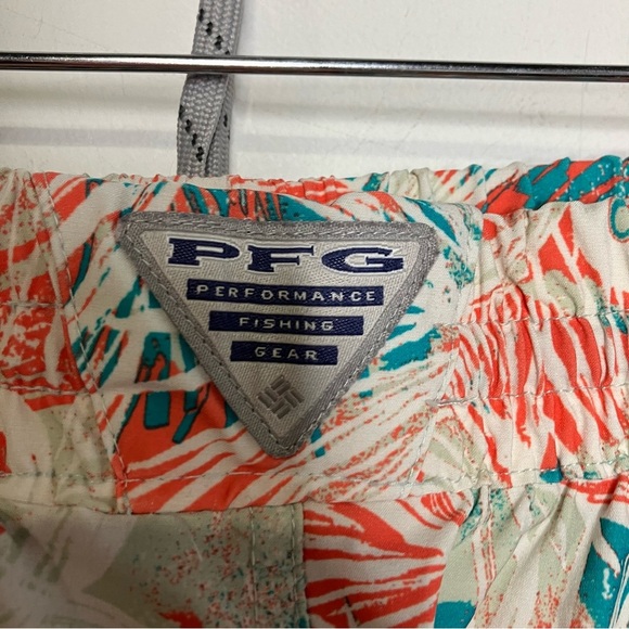 Columbia super slack tide hybrid water short tropical print men’s size small 6”L - Picture 5 of 7